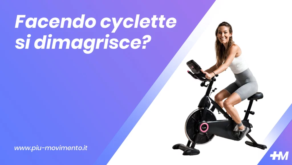 Facendo cyclette si dimagrisce
